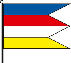 Nová Ves nad Váhom - Obecná vlajka